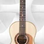 EM Guitars custom Parlor Guitar front view