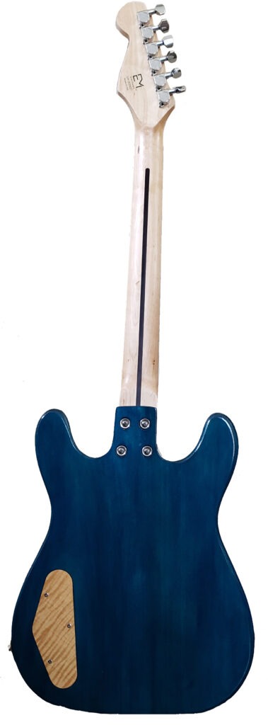 EM Guitars Custom Double Horn Paulatelli back