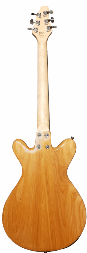 EM Guitars Custom Paulatelli - Mahogany back