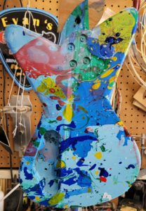 Body dipped and dripped